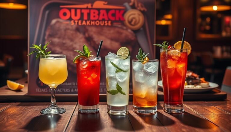 outback steakhouse cocktail menu